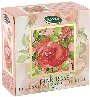 

Kappus Soap Pink Rose Glycerine Soap Bar(125 g)