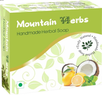 

Mountain Herbs Toxin free handmade soaps(90 g, Pack of 6)