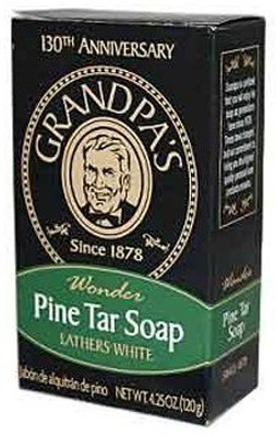 

Grandpa's Pine Tar Soap Bath Size(120 g)