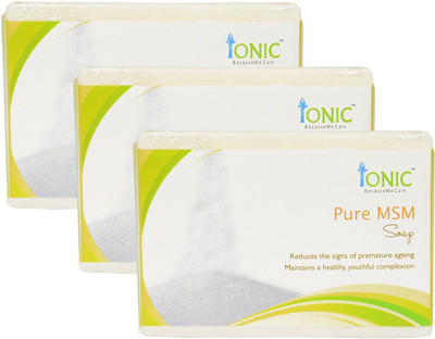 

Ionic MSM Pure Soap(Pack of 3)(270 g, Pack of 3)