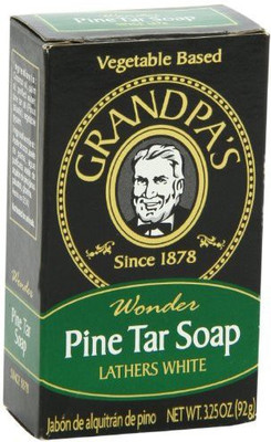 

Grandpa's Pine Tar Bar Soap pack of - 3(92 g)