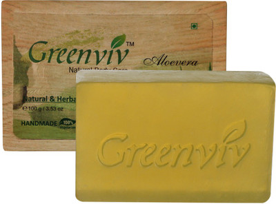 

Greenviv Natural Aloe-vera Soap(100 g)
