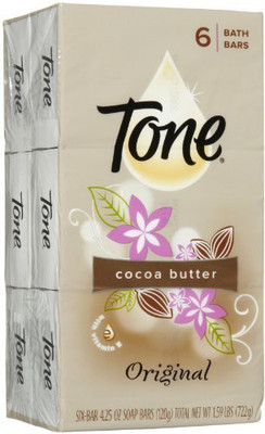 

Tone Tone Bath Bars with Cocoa Butter and Botanicals Original Scent 6 Bar(722 g, Pack of 6)