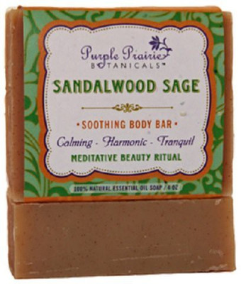 

Purple Prairie Botanicals Sandalwood & Sage Bar Soap(100 g)
