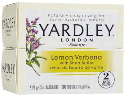 

Yardley London London Bar Soap - Lemon Verbena with Shea Butter(240 g, Pack of 2)