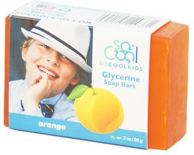 

Socoolkids Orange Glycerine Soap Bars(85 g)