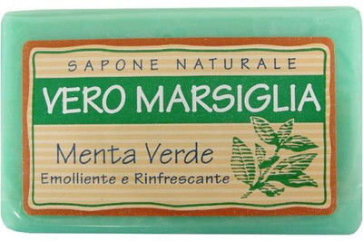 

Nesti Dante Green Mint Marseille Soap, All Natural Italian Soap(100 g)