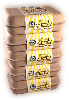 

Maple Hill Naturals Lemon Tea Tree Essential Oil Soap 5 Bar Value Pack(40 g, Pack of 5)