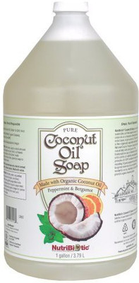 

Nutrabolics Nutribiotic Pure Coconut Oil Soap Peppermint & Bergamot(3800 ml)