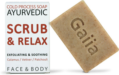 

Gaiia Scrub & Relax, 100% Natural Cold Process Ayurvedic Soap(100 g)