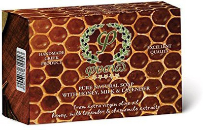 

FYSIO (FISIO) Milk & Honey Soap made with Extra Virgin Olive Oil. Hydrates & Revitalizes the Skin keeping it Soft and Shiny. Against Aging & Acne.(10 g)