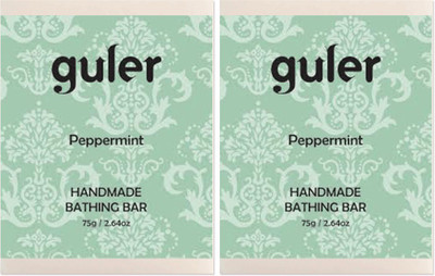 

Guler Guler Peppermint Bathing Bar 75g - Pack of 2(150 g, Pack of 2)