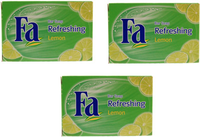 Fa Refreshing lemon Citrus Fresh Bar Soap ( Pack of 3 )(175 g, Pack of 3)