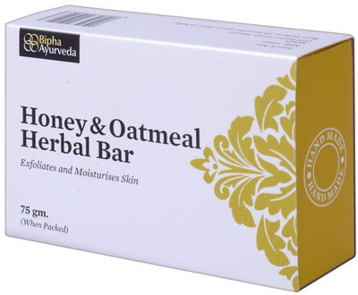 

Bipha Ayurveda Honey & Oatmeal Herbal Bar(75 g)
