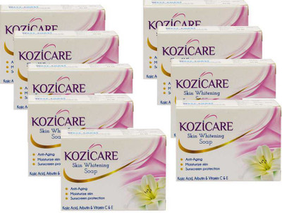 West Coast Kozicare Skin Whitening Soap (Pack of 9)(75 g, Pack of 9)