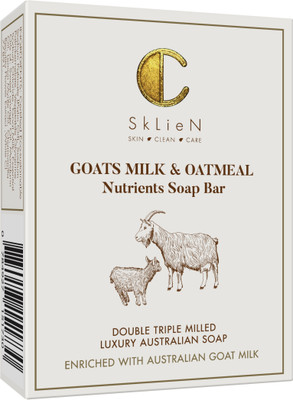

SkLieN GOATS MILK & OATMEAL Nutrients Soap Bar(100 g)