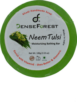 

Dense Forest Neem Tulsi Handmade Khadi Soap(100 g)