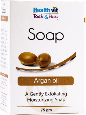 

HealthVit Bath & Body Argan Oil Soap 75g(75 g)