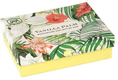

Michel Design Works Triple Milled Double Soap Box Set, Vanilla Palm(127.53 g)