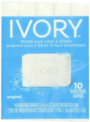 Ivory Original 10-Count: Bath Size Bars(1100 g)