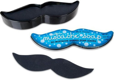 

ACC 20 Mustache Soap Leaves in Keepsake Tin-Musk Scented(24 g)