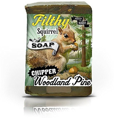 

Filthy Farmgirl Squirrel Chipper Woodland Pine Bar Soap(100 g)