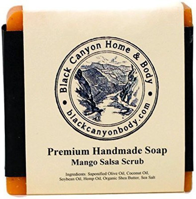 

Black Canyon Home and Body Hand Crafted Bar Soap (Mango Salsa Scrub)(150 ml)