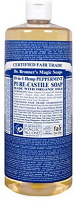 

Dr. Bronner's Magic Soaps: Liquid Castile Soap Peppermint(960 ml)