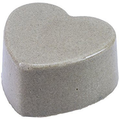 

Lava Love Heart Vegan Volcano Soap Made with Volcanic Ash (Bentonite Zeolite Pumice) From Oregon and Shea Butter One Bar(105 ml)
