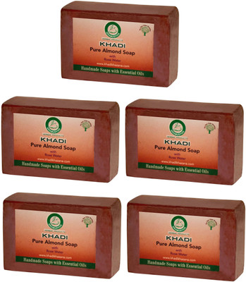 

Khadi Herbal Almond(625 g, Pack of 5)