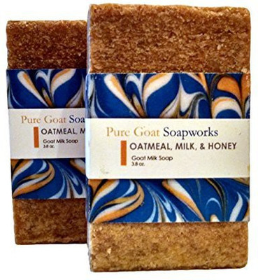 

Pure Goat Soapworks Goat Milk (2-pack)(230 g, Pack of 2)