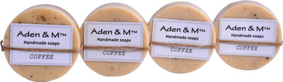 

Aden & M Goat Milk & Coffee Soap - Pack of 4(80 g, Pack of 4)