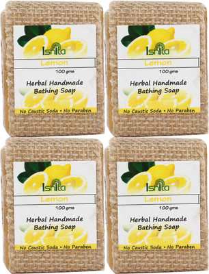 

Ishita International Lemon Soap(400 g, Pack of 4)