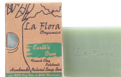 

La Flora Organics Earths Own French clay handmade soap bar(100 g)