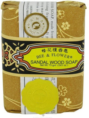 

Select Nutrition Bee and Flower Soap Bar Soap Sandal Wood Pack of 3(75 g)
