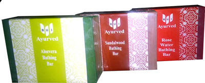 

BUI Ayurved Combo Packs- Aloe Vera Soap, Sandalwood Soap & Rose Water Soap(125 g, Pack of 3)