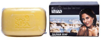 Sea of Spa Dead Sea Minerals Sulphur soap Acne Psoriasis Care(150 g, Pack of 2)