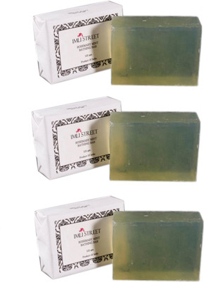 

Imli Street Rosemary Mint Bathing Bar(Pack of 3)(375 g, Pack of 3)
