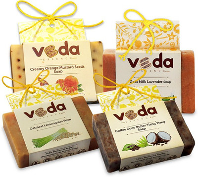 

Veda Essence Natural Veda Skin care soap combo(125 g, Pack of 4)