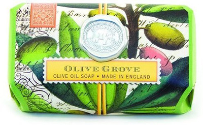

Michel Design Works Over-size Scented Triple-milled Bath Soap Bar, Olive Grove(246.558 g)