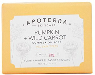 

Apoterra Skincare Organic Pumpkin + Wild Carrot Complexion Soap(127.53 g)