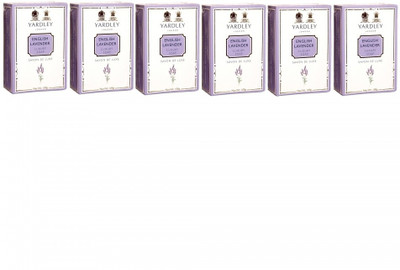 Yardley London English Lavender Luxury Soap - Pack of 6(600 g, Pack of 6) available at flipkart for Rs.329