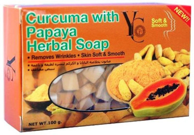 

YC CUCUMBER WITH PAPAYA HERBAL SOAP(100 g)