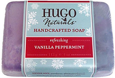 

Hugo Naturals Debra Handcrafted Soap, Refreshing, Vanilla Peppermint(113 g)