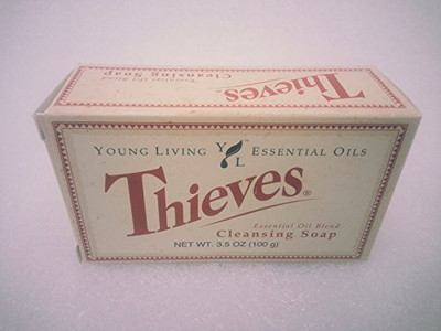 

Young Living Thieves Essential Oil Cleansing Soap by Essential Oils(100 g)