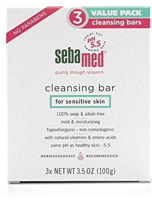 

Sebamed Cleansing 3 Pack Soap(297.57 g, Pack of 3)