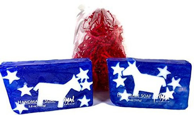 

Primal Elements The Democrat Glycerin Soap Gift Set(164.372 g, Pack of 2)