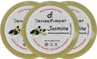

Dense Forest Khadi Jasmine Soap (Pack of 3)(100 g, Pack of 3)