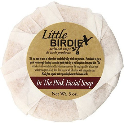 

LITTLE BIRDIE In The Pink Facial Soap With Pink Kaolin Clay(85.02 g)