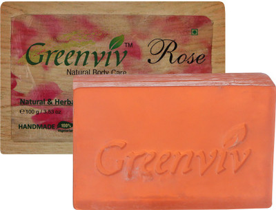 

Greenviv Natural Rose Soap(100 g)